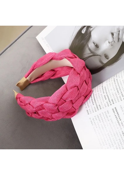 No.1 Boyutu Renkli Kumaş Rahat Kafa Bandı Yeni Kore Moda Vahşi Kız Saç Aksesuarları Renkli Kumaş Kişilik Dans Partisi Bandı 715 (Yurt Dışından)