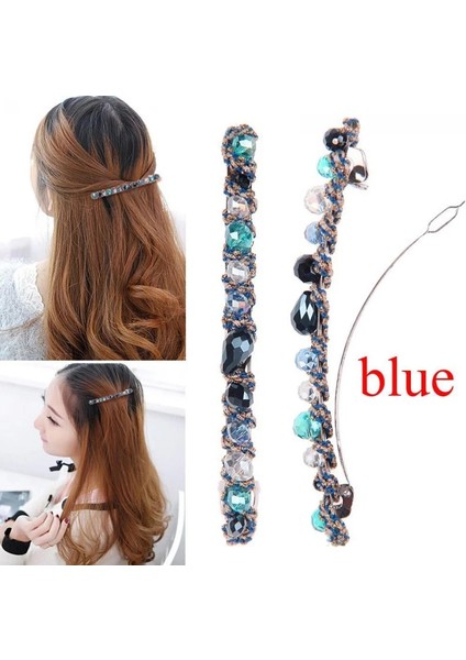 Sarı Moda Kristal Rhinestone Tokalar Tokalar Kore Tokalarım Kadınlar Kızlar Için Saç Klipleri Saç Takı Aksesuarları Hediye (Yurt Dışından) indirimleri