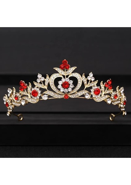 Antik Gümüş Kaplama Düğün Taç Saç Takı Gelin Saç Aksesuarları Kadınlar Barok Taç Rhinestones Kristal Tiaras Gelin Kraliçeparti Taçlar Hediye (Yurt Dışından) indirimleri