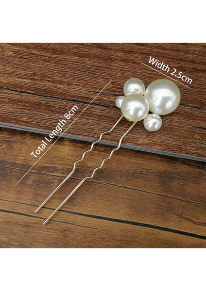 Kablolu 1pc-2 Moda Kadınlar Simüle Inci Tokalar Metal Barrette Klip Düğün Gelin Tiara Saç Aksesuarları Düğün Saç Tasarım Araçları (Yurt Dışından)