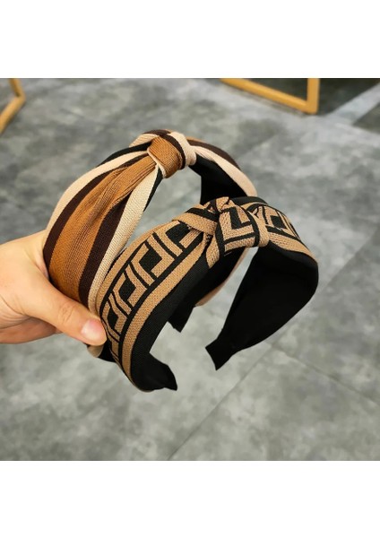 Saç Bantları Tarzı B235 Yeni Moda Kadın Saç Bandı Geniş Yan Kafa Çapraz Düğüm Türban Clatriped Şapkalar Kız Saç Aksesuarları (Yurt Dışından) fiyatları