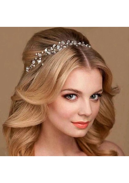 Stil 4 Kristal Saç Bantları Düğün Gelin Saç Aksesuarları Inci Kafa Gelin Tiaras Çiçek Saç Süs Başlığı Kadın Saç Takı (Yurt Dışından) modelleri