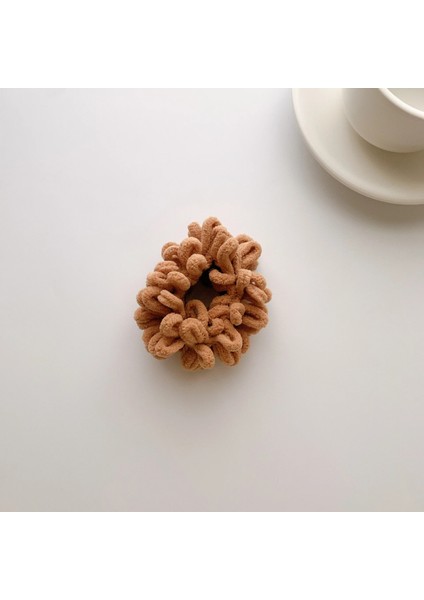 Saç Pençeleri Stili L Beden Yeni Kore Güz ve Kış Süt Çay Rengi Kahverengi Akrilik Saç Pençeleri Klipler Çok Renkli Geometrik Mat Saç Tokası Aksesuarları (Yurt Dışından)