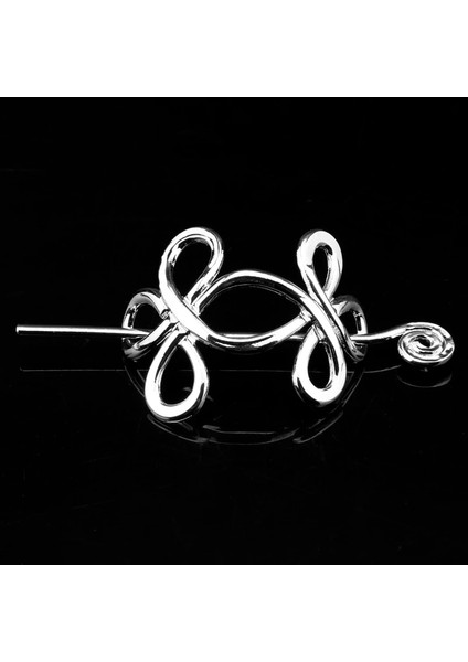 No.8 Boyutu Viking Saç Haireltics Knots Crown Runes Saç Klipleri Sopa Slayt Iskandinav Mitolojisi Saç Takı Kadın Saç Süsleri (Yurt Dışından)