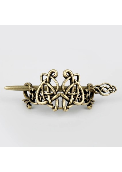 Antik Altın Kaplama Viking Saç Haireltics Knots Crown Runes Saç Klipleri Sopa Slayt Iskandinav Mitolojisi Saç Takı Kadın Saç Süsleri (Yurt Dışından)