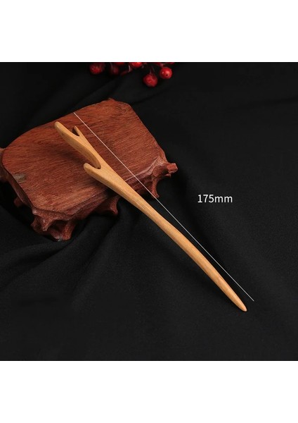No.9 Boyutu Etnik Yeşil Sandal Ağacı Saç Saç Sopa Ahşap Başlık El Yapımı Kadın Şapkalar Çin Tarzı Saç Aksesuarları (Yurt Dışından)