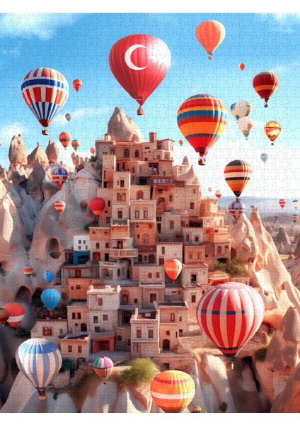 1000 Parçalık Puzzle / Kapadokya - Kod 1167