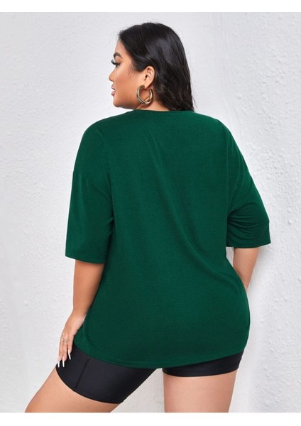 Kadın Yeşil Mountaıns Bisiklet Yaka Tshirt fiyatları