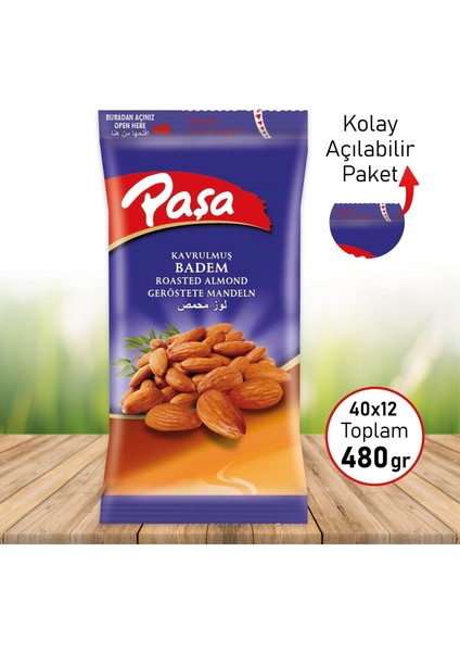 Badem 40 gr. x 12 Adet (1. KALİTE)