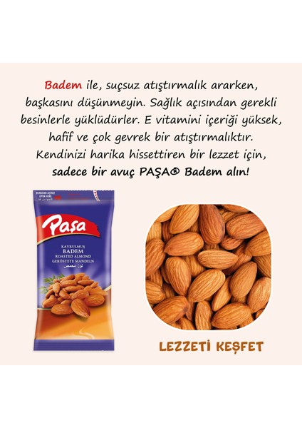 Badem 40 gr. x 12 Adet (1. KALİTE)