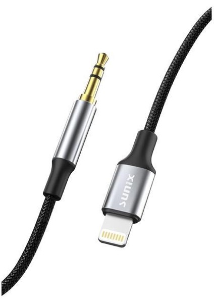 Lightning To 3.5mm Aux Kablo Tak-Çalıştır Ac-04 Plus