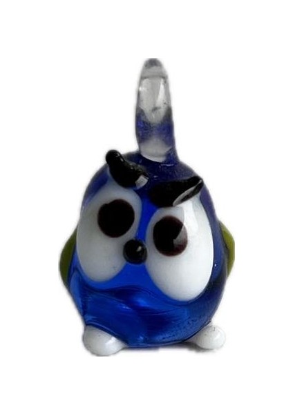 El Yapımı Mini Murano Cam Baykuş Biblo A151-03