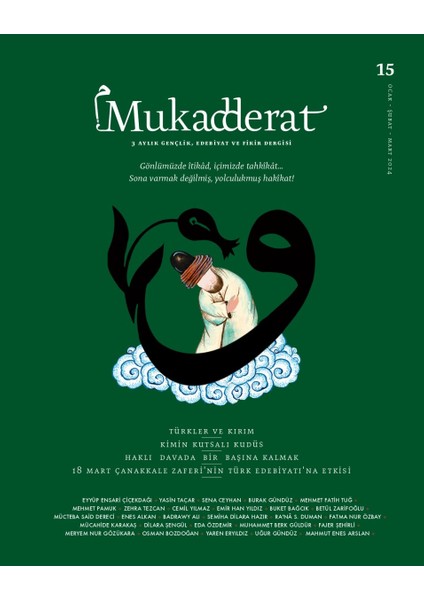Mukadderat 15. Sayı Ocak-Şubat-Mart 2024