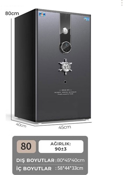 Hanhai Rich FDG80 Akıllı Çelik Kasa fiyatları