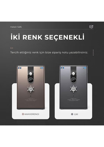 Hanhai Rich FDG80 Akıllı Çelik Kasa modelleri