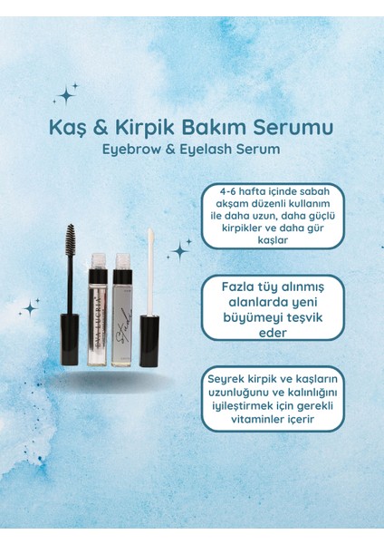 Vegan Kaş Kirpik Bakım Serumu 10ml modelleri