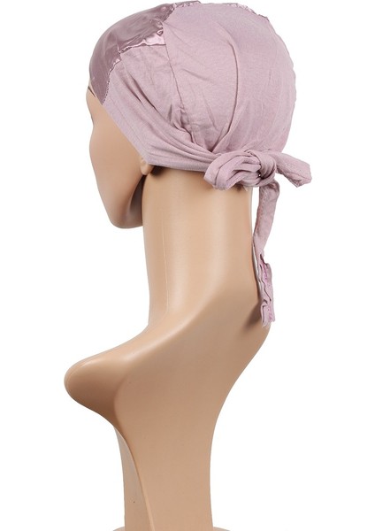 Saten Eşarp Bonesi 2508-17