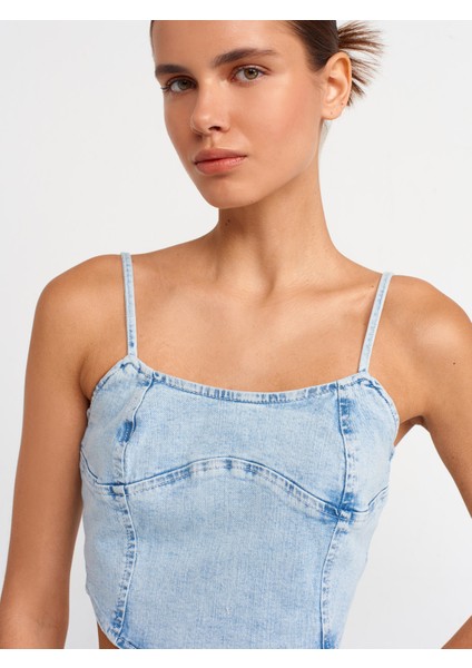 50713 Kar Yıkama Denim Top-Mavi fırsatları