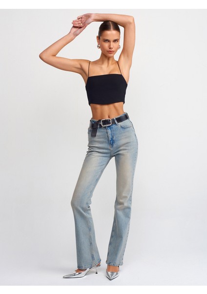 20793 Askılı Crop Top-Siyah modelleri