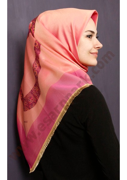 Pano Desenli Eşarp 1315-14