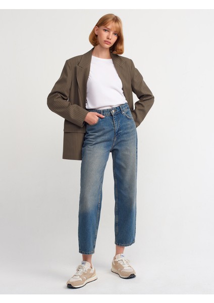 71350 Tint Yıkama Relax Denim Pantolon-Tint