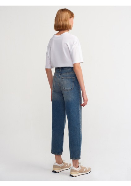 71350 Tint Yıkama Relax Denim Pantolon-Tint