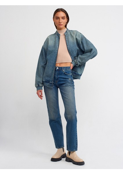 65340 Kar Yıkama Uzun Bomber Mont-Tint modelleri