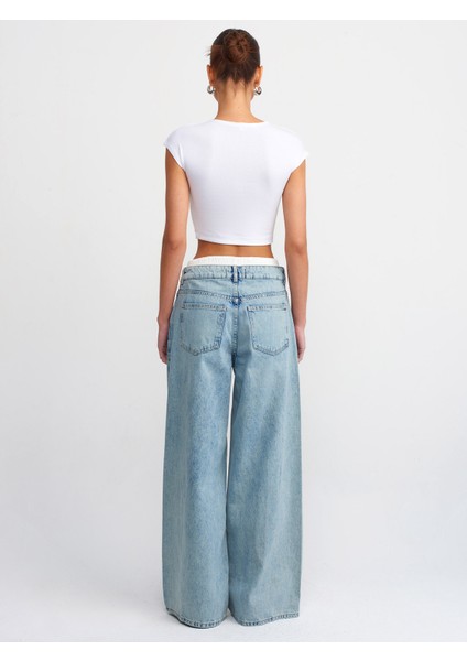 71432 Tint Yıkama Boxer Detaylı Denim Pantolon-Tint fiyatları
