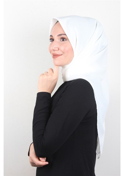 Piramit Krep Eşarp 11601-1