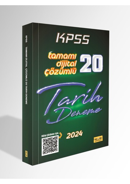 2024 Kpss Tarih 20 Deneme Dijital Çözümlü Makro Kitabevi