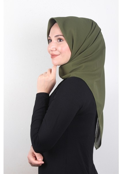 Piramit Krep Eşarp 11601-4