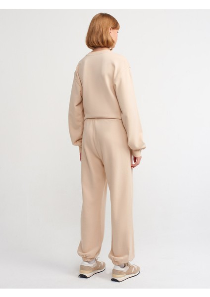 70458 Basic Jogger Pantalon-Açık Bej fiyatları