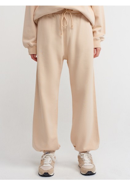 70458 Basic Jogger Pantalon-Açık Bej modelleri