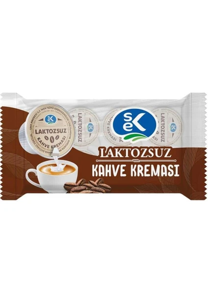 Laktozsuz Kahve Kreması 15 ml x 100 Adet Kapsül