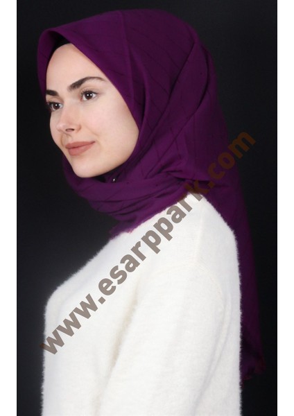 Fileli Coton Eşarp 1710-10
