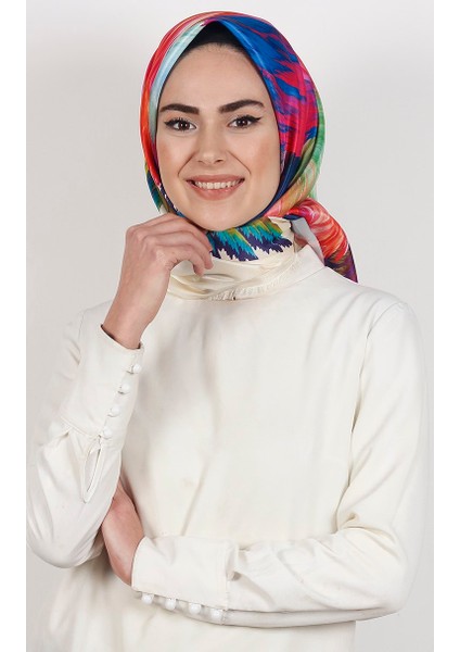 Piramit Tafta Dijital Eşarp 1925-5