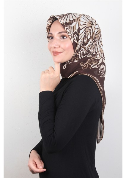 Piramit Krep Eşarp 11600-34