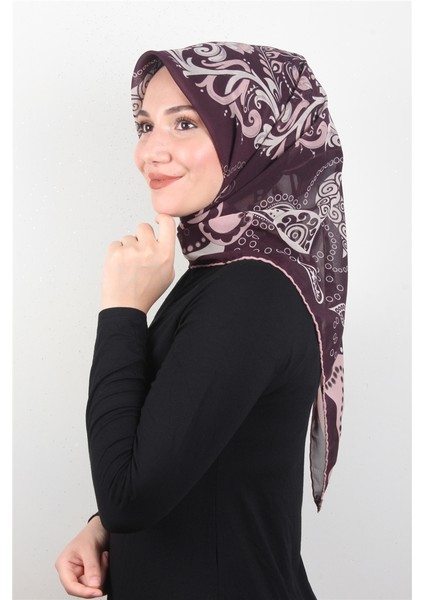 Piramit Krep Eşarp 11600-31