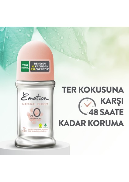 Natural Bloom Kadın Roll On 3x50ml