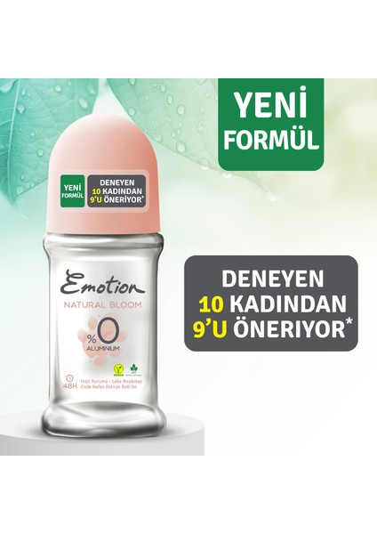 Natural Bloom Kadın Roll On 3x50ml