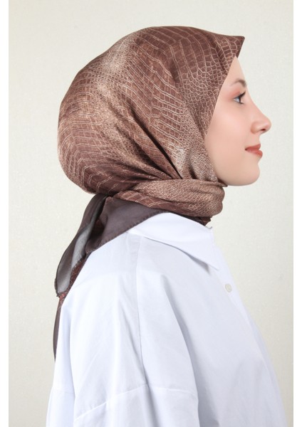 Nirvana Soft Eşarp 8103-6 Kahverengi