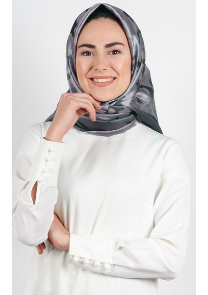 Pano Desenli Eşarp 1316-15