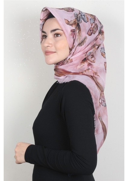 Coton Kare Eşarp 1669-16