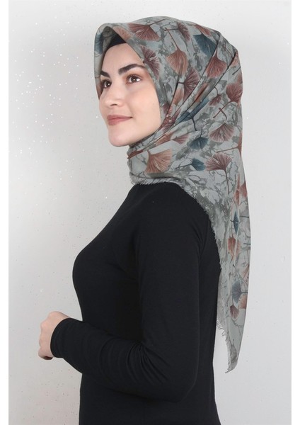 Coton Kare Eşarp 1672-27