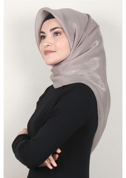 Elizya Simli Eşarp 4009-9 Kül