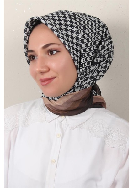 Pamuklu Soft Eşarp 3340-3 Kahve modelleri