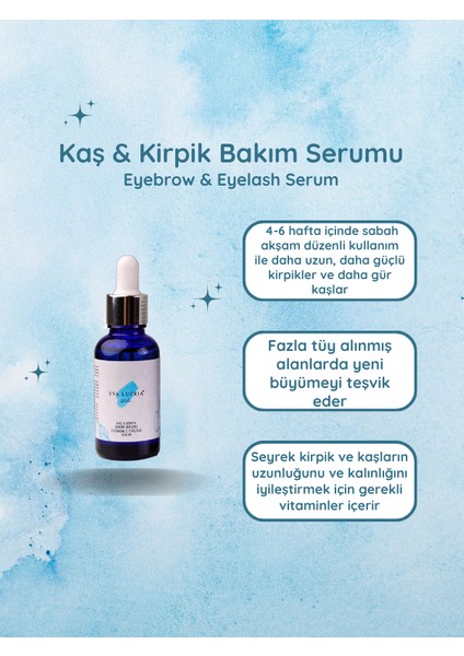 Eva Lucria Kaş ve Kirpik Bakım Serumu 30ML