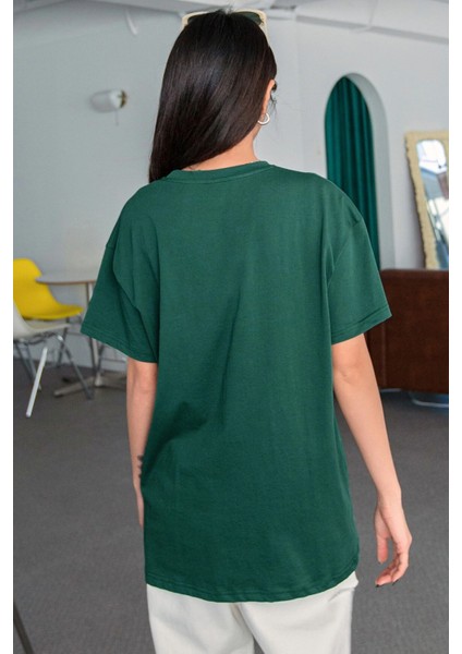 Only Trendwear More Love Baskılı Oversize Tshirt fırsatları