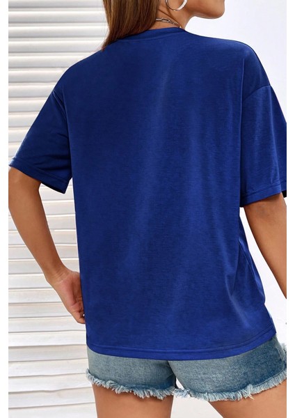 Only Trendwear Looking Baskılı Oversize Tshirt modelleri