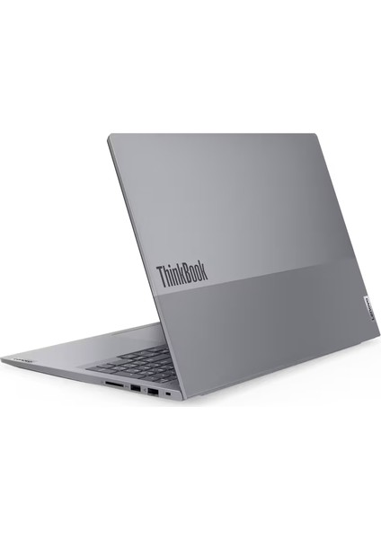 Thinkbook 16 Gen6 Amd Ryzen 7 7730U 64GB 512GB SSD Amd Radeon™ Graphics Windows 11 Pro 16" Wuxga 300NIT Taşınabilir Bilgisayar 21KK000WTRP07 + Zetta Çanta